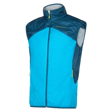 La Sportiva Kamizelka Wander Seeker Primaloft (Izolacja PrimaLoft Active Silver Eco) jasnoniebieska/ciemnoniebieska męska